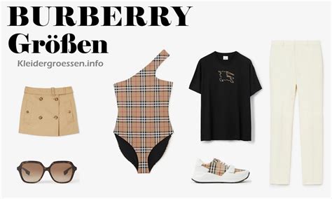 größentabelle burberry